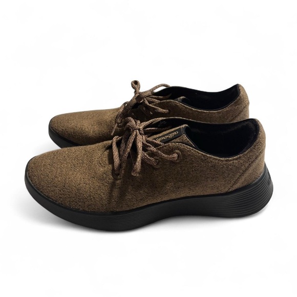 Allbirds Men’s US 14 Wool Runner 2 Brown Lace Up Sneakers Merino Wool Comfort - Picture 4 of 7
